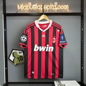 AC Milan 2009-10 Local Parches Champions Dorsal Ronaldinho