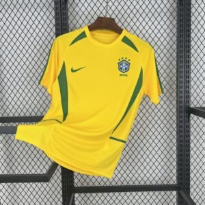 Camiseta Brasil 2002 Local Retro