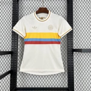 Camiseta Colombia Centenario Mujer 2024-25 Fan