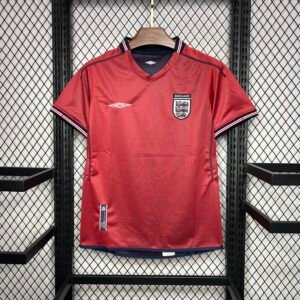 Camiseta Inglaterra 2002 Visitante Retro