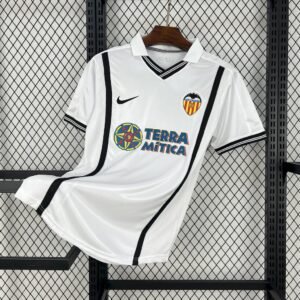 Camiseta Valencia 2000-01 Local Retro