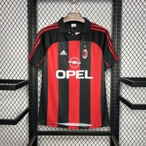 Camiseta AC Milan 2000-02 Local Retro
