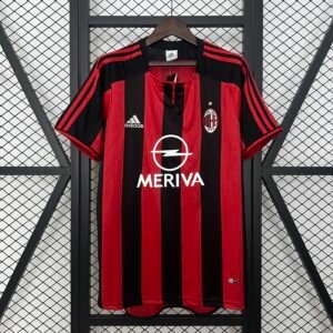 Camiseta AC Milan 2003-04 Local Retro