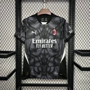Camiseta AC Milan 2024-25 Arquero Negra
