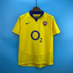 Camiseta Arsenal 2003-05 Visitante Retro