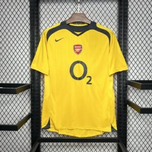 Camiseta Arsenal 2005-06 Visitante Retro