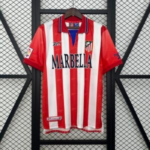 Camiseta Atletico De Madrid 1998-99 Local Retro