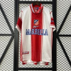 Camiseta Atletico De Madrid 1999-00 Local Retro