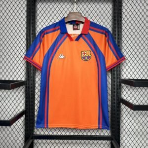 Camiseta Barcelona 1998 Visitante Retro
