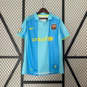 Camiseta Barcelona 2007-08 Visitante Retro