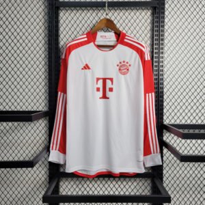 Camiseta Bayern Munich 2023-24 Local Fan Manga Larga