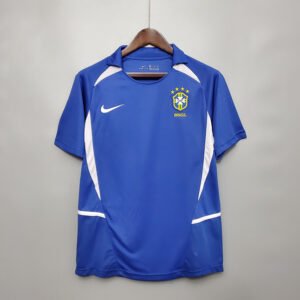 Camiseta Brasil 2002 Visitante Retro