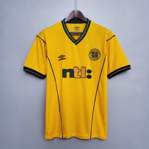 Camiseta Celtic 2001-03 Visitante Retro