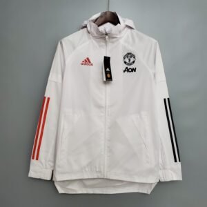 Cortavientos Manchester United 2020-21 Blanca