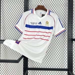 Camiseta Francia 1998 Visitante Retro