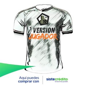 Camiseta Versión Jugador(SISTECREDITO)