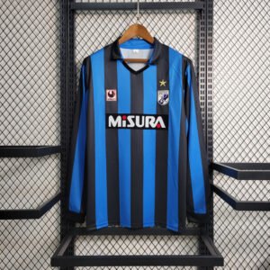 Camiseta Inter De Milan 1998 Local Retro Manga Larga