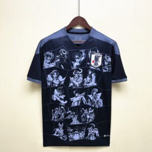 Camiseta Japon 2023-24 Edicion Especial Fan Caballeros del Zodiaco Negra