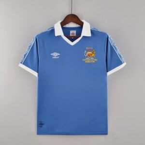 Camiseta Manchester City 1981-82 Local Retro