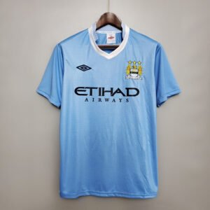 Camiseta Manchester City 2011-12 Local Retro