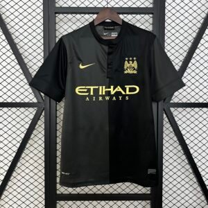 Camiseta Manchester City 2013-14 Visitante Retro