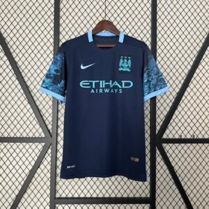 Camiseta Manchester City 2015-16 Visitante Retro