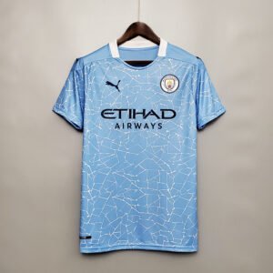 Camiseta Manchester City 2020-21 Local Retro