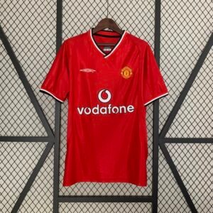 Camiseta Manchester United 2000-02 Local Retro