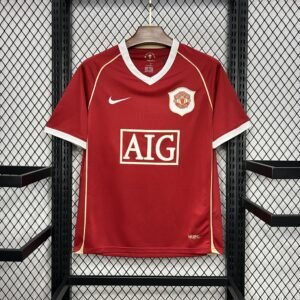 Camiseta Manchester United 2006-07 Local Retro