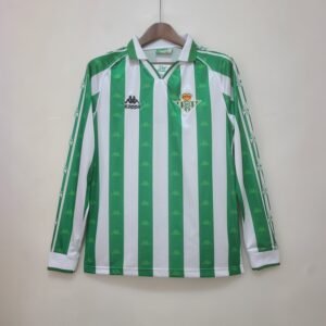 Camiseta Real Betis 1995-97 Local Retro Manga Larga