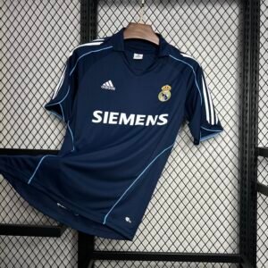 Camiseta Real Madrid 2005-06 Visitante Retro