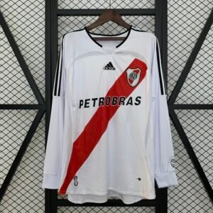 Camiseta River Plate 2006-07 Local Retro Manga Larga