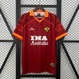 Camiseta Roma 1999-00 Local Retro