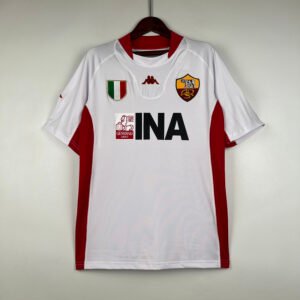 Camiseta Roma 2001-02 Visitante Retro