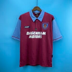 Camiseta West Ham 1995-97 Local Retro