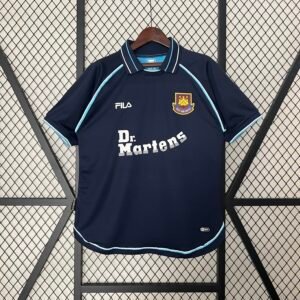 Camiseta West Ham 1999-01 Tercera Equipacion Retro