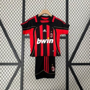 Camiseta AC Milan 2006-07 Local Retro Niño