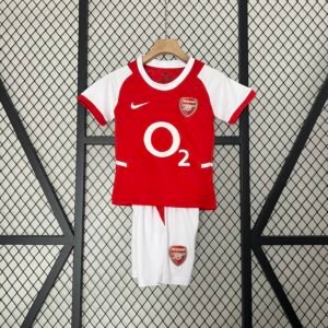 Camiseta Arsenal 2002-04 Local Retro Niño