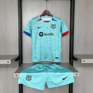 Camiseta Barcelona 2023-24 Tercera Equipacion Fan Niño