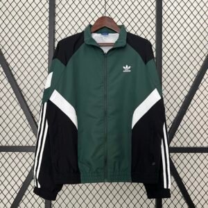 Cortavientos Adidas 2024 Verde Negra