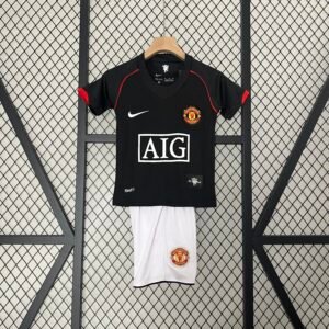 Camiseta Manchester United 2007-08 Visitante Retro Niño