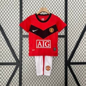 Camiseta Manchester United 2009-10 Local Retro Niño