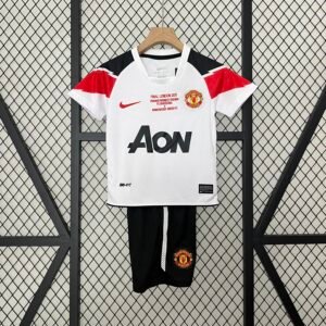 Camiseta Manchester United 2010-11 Visitante Retro Niño