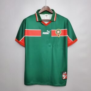 Camiseta Marruecos 1998 Local Retro