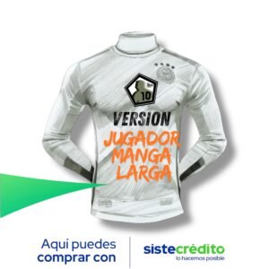 Camiseta Versión Jugador - Manga larga (SISTECREDITO)