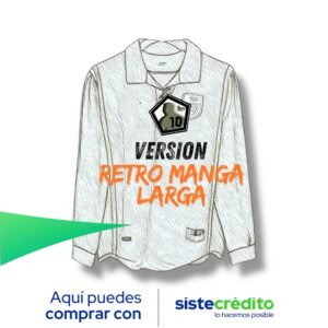 Camiseta Versión Retro - Manga larga (SISTECREDITO)