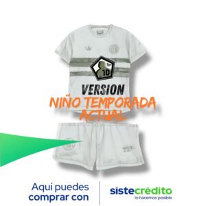 Uniforme de niño - Temporada actual (SISTECREDITO)