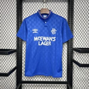 Camiseta Rangers 1987-90 Local Retro