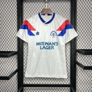 Camiseta Rangers 1990-92 Visitante Retro