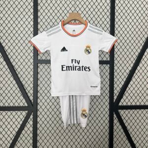 Camiseta Real Madrid 2013-14 Local Retro Niños
